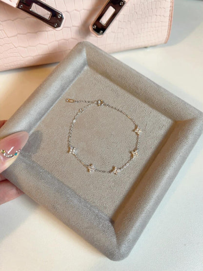 Crystal Flower Bracelet 