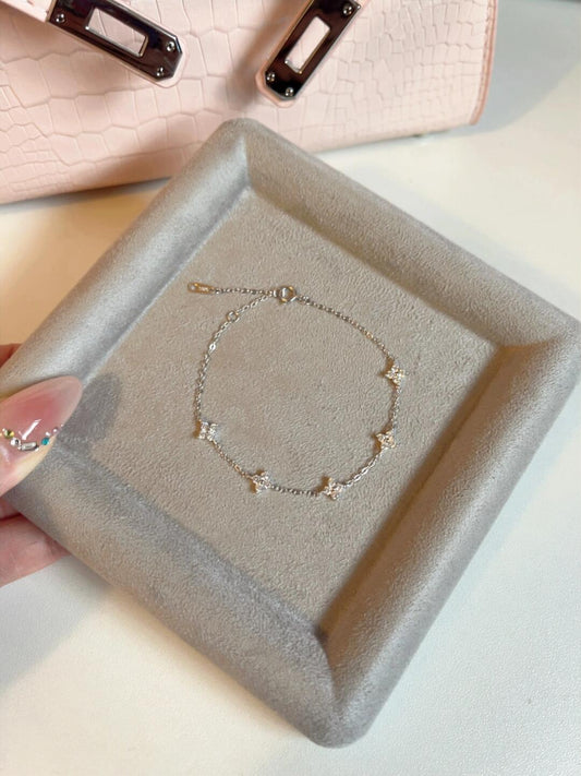 Crystal Flower Bracelet 