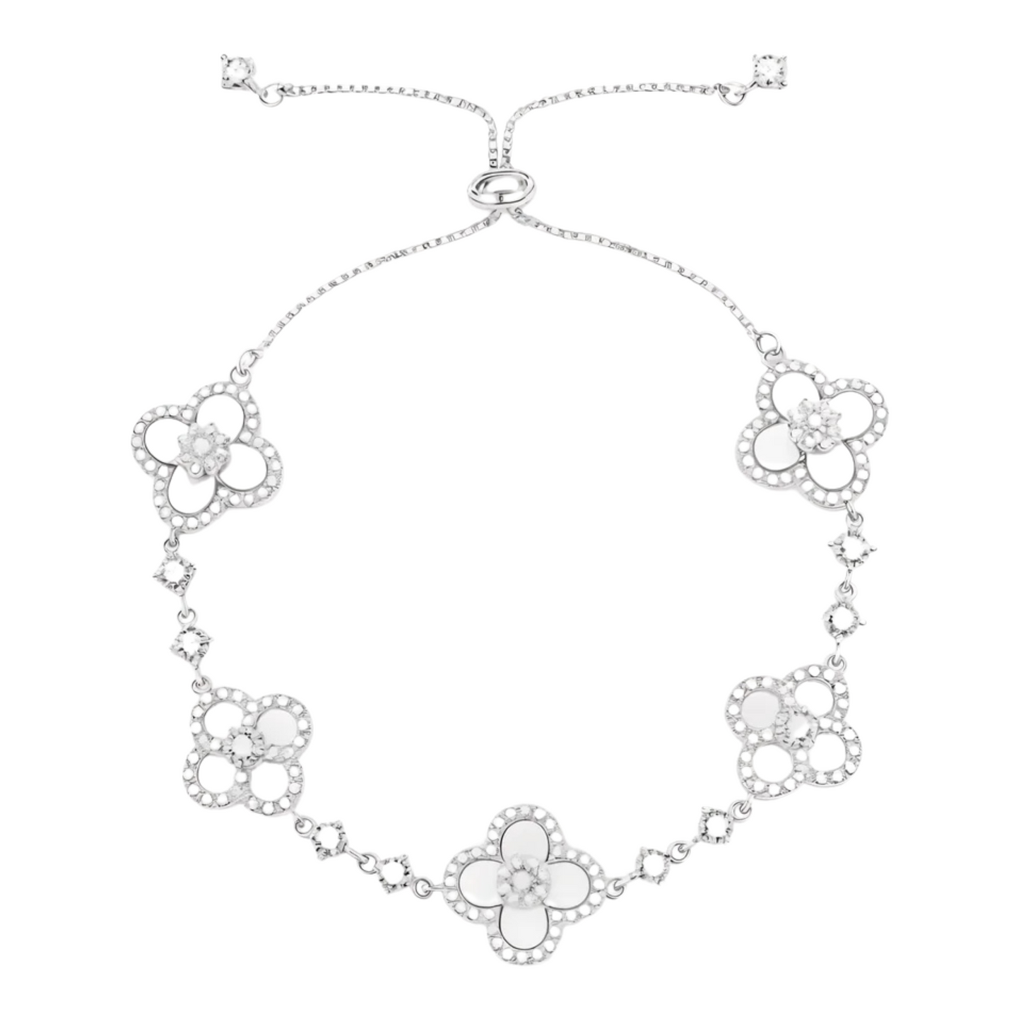 Clover Mother-of-Pearl - Pearl White
