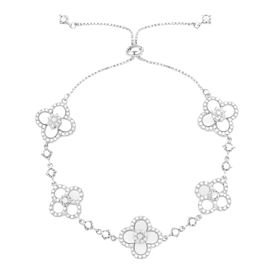 Clover Mother-of-Pearl - Pearl White